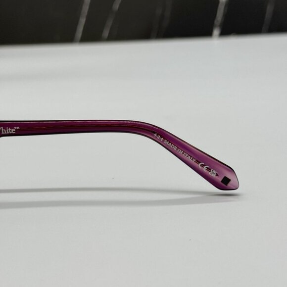 NEW OFF-WHITE OERI13C RENTON 3707 SUNGLASSES WOMEN OVAL PINK EYEWEAR